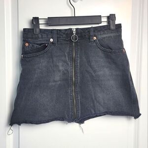 FREE PEOPLE Denim Skirt 